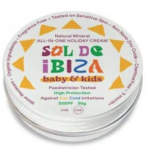 Sol de Ibiza Opaľovací krém Baby & Kids SPF 30 30 g