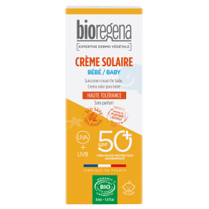 Bioregena Organický krém na opaľovanie SPF 50+ pre deti BIO 40 ml