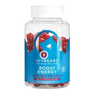 IvyBears Boost Energy vitamíny na energiu 60 gumových medvedíkov