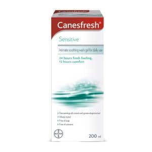 Canesten CanesFresh Sensitive Intímny umývací gél 200 ml