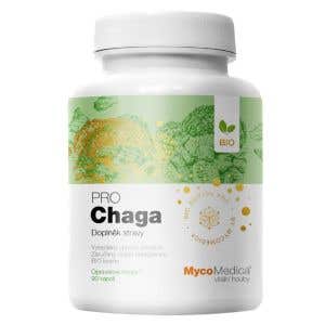MycoMedica Chaga PRO BIO 90 rastlinných kapsúl