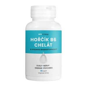 MOVit Energy Horčík B6 Chelát 90 kapsúl