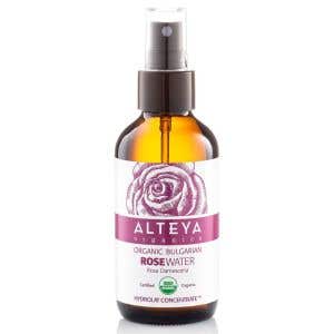 Alteya Organics Ružová voda v skle BIO 120 ml