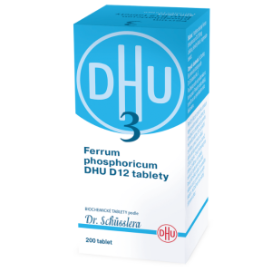 DHU Sch&uuml;sslerove soli Ferrum phosphoricum D12 200 tabliet