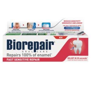 Biorepair Zubná pasta Fast Sensitive Repair 75 ml