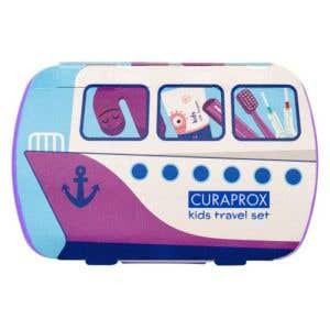 Curaprox Travel Set Kids fialový