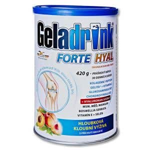 Geladrink Forte Hyal práškový nápoj broskyňa 420g