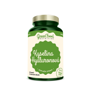 GreenFood Nutrition Kyselina Hyaluronová 60 kapsúl