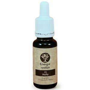 Energie rostlin Bachové esencie 15 – Holly Esencia náklonosti 20 ml