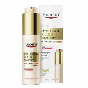 Eucerin Hyaluron-Filler + Elasticity Ultra ľahk&yacute; denn&yacute; kr&eacute;m SPF 50 50 ml