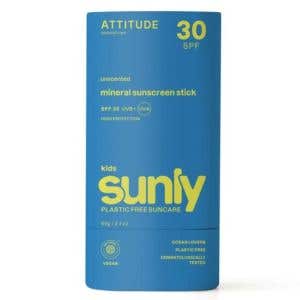 Attitude Detská 100% minerálna ochranná tyčinka na celé telo SPF 30 60 g
