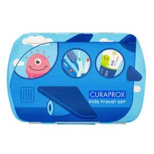 Curaprox Travel set Kids modrý