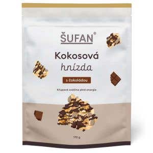 Šufan Kokosové hniezda s čokoládou 170 g