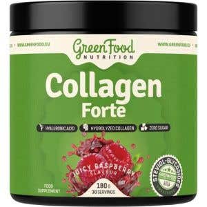 GreenFood Nutrition Collagen Forte – Juicy raspberry 180 g