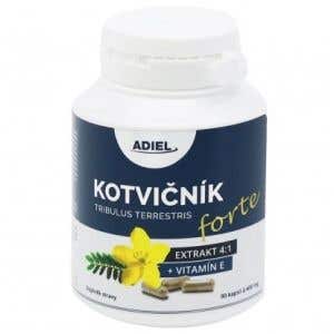 Adiel Kotvičník zemný Forte s vitamínom E 90 kapsúl