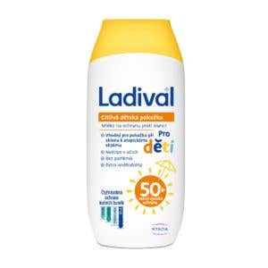 Ladival opaľovacie mlieko pre detskú pokožku OF50+ 200 ml