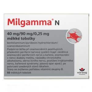 Milgamma N 50 mäkkých kapsúl