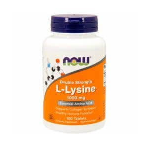 Now Foods L-Lyzín 1000 mg 100 tabliet