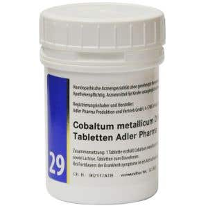 Adler Pharma Schüsslerove soli – Nr. 29 Cobaltum metallicum D12 400 tabliet