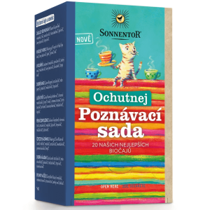 Sonnentor Poznávacia sada čajov "Ochutnaj!" BIO 20 sáčkov