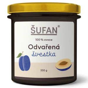 Šufan Odvarená slivka - lekvár 330 g