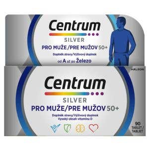 Centrum Silver Multivitamín pre mužov 50+ 90 tabliet