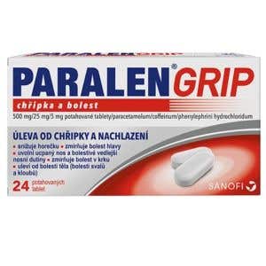 Paralen Grip na chr&iacute;pku a bolesť 24 tabliet