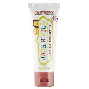 Jack N´Jill Prírodná zubná pasta - malina BIO 50 g