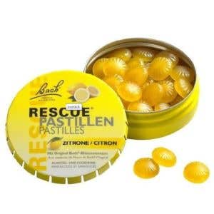 Nelsons Bachove esencie Rescue Pastilky s príchuťou citróna 50 g