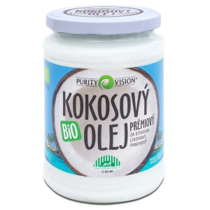 Purity Vision Fair Trade Kokosový olej panenský BIO 600 ml