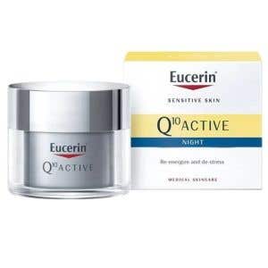 Eucerin Q10 Active Regeneračný nočný krém proti vráskam 50 ml