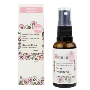 Kvitok Kvetinová voda Cistus - Skalné ruže 30 ml