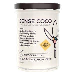Sense Coco Raw panenský kokosový olej BIO 400 g