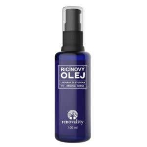 Renovality Ricínový olej za studena lisovaný 100 ml