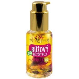 Purity Vision Ružový omladzujúci pleťový olej s opunciou, arganom, jojobou a Q10 BIO 45 ml