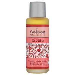 Saloos Telový a masážny olej Erotika BIO 50 ml