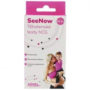 Adiel SeeNow Tehotenské testy hCG 10 ks