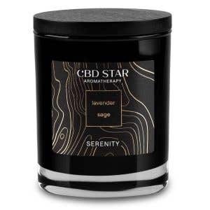 CBD Star CBD sviečka Serenity 150 g