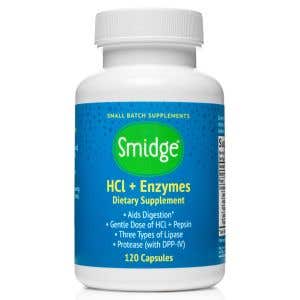 Smidge HCL tráviace enzýmy 120 kapsúl