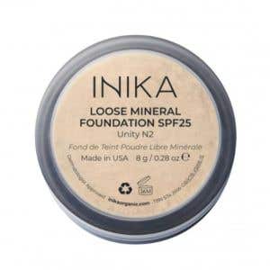 Inika Organic Prírodný sypký minerálny púdrový make-up s SPF 25 – odtieň Unity BIO 8 g