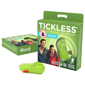 Tickless Human - Ultrazvukový odpudzovač kliešťov a bĺch pre ľudí – zelený