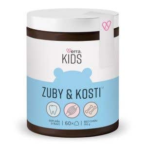 Verra Kids Zuby & Kosti pre deti 60 gumíkov