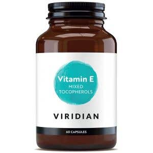 Viridian Vitamín E Mixed Tocopherols 60 kapsúl