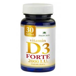 Pharma Activ Vitamín D3 Forte 2000 IU 30 tabliet