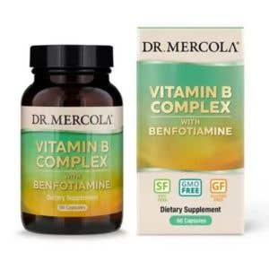 Dr. Mercola Vitamín B Complex s Benfotiamínom 60 kapsúl