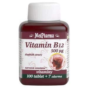 MedPharma Vitamín B12 500 µg 107 tabliet