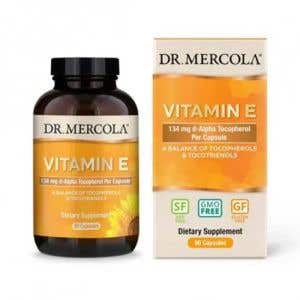 Dr. Mercola Vitamín E 308 IU 90 kapsúl