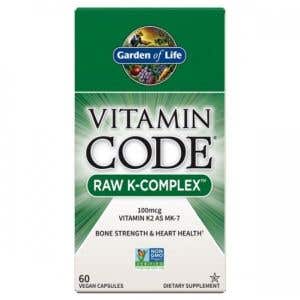 Garden of Life Vitamín K - Komplex - RAW 60 kapsúl