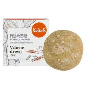 Kvitok Tuhý šampón Zriedkavé drevo 50 g