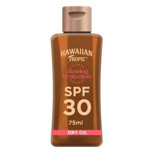 Hawaiian Tropic Glowing Protection Olej na opaľovanie SPF 30 75 ml